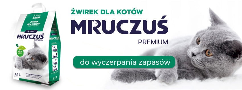 żwirek dla kota Mruczuś Premium żwirek dla kota Mruczuś